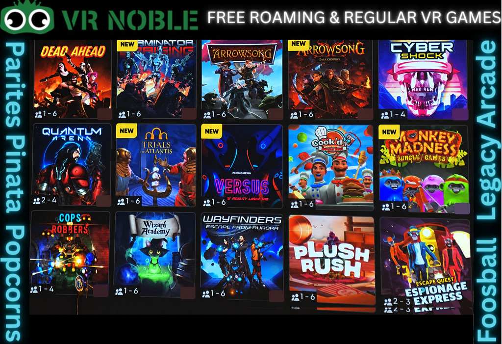 new vr games