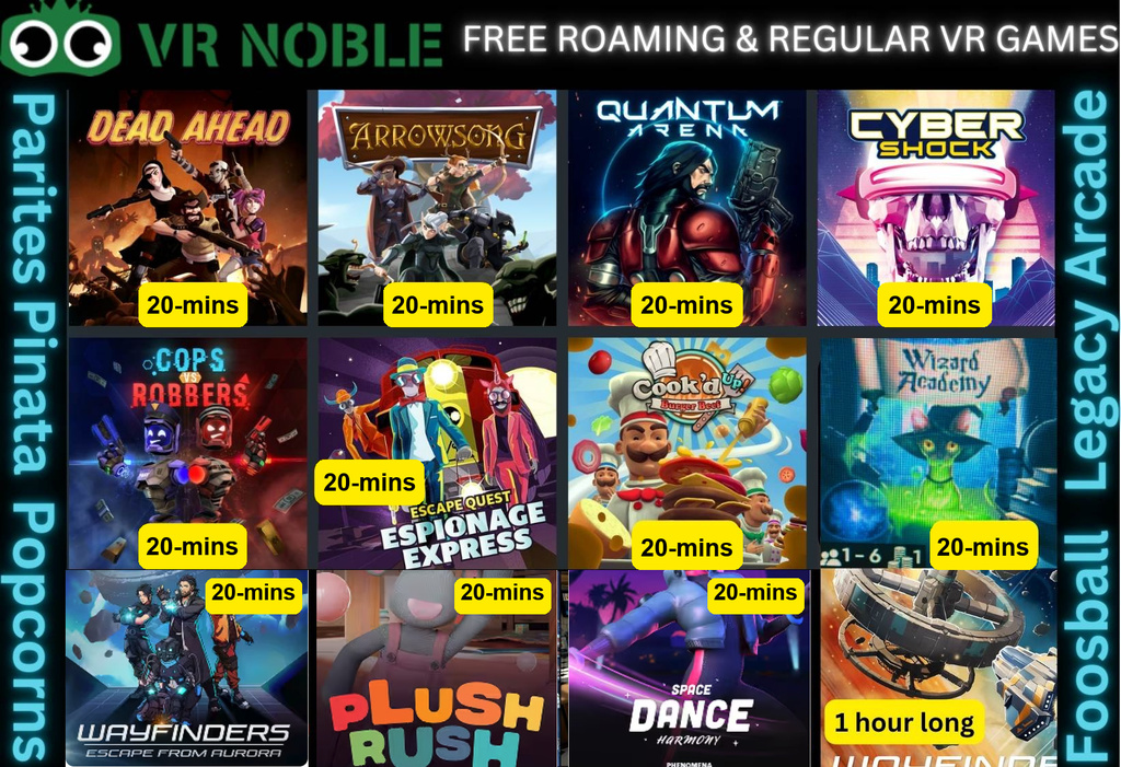 new vr games