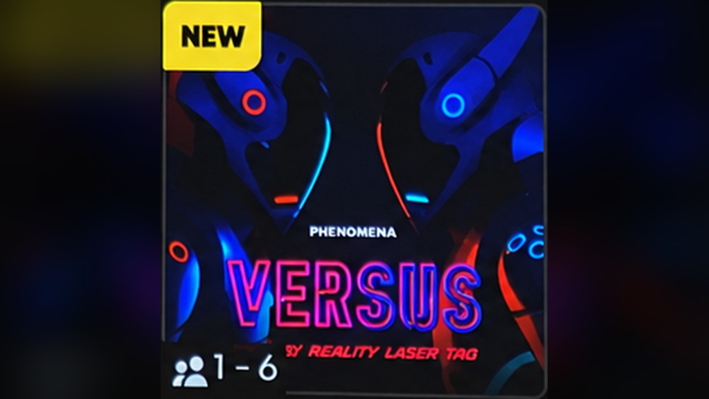 Versus free-roaming VR game at VR Noble